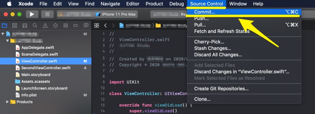 XcodeでGitを使う方法 | Swift Note